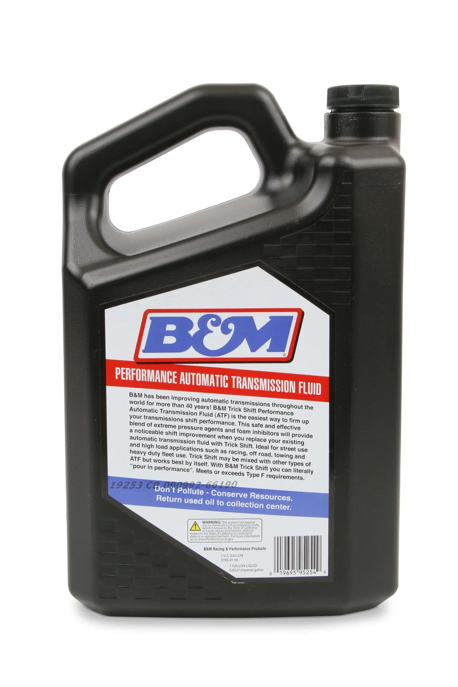 B&M Trick Shift Automatic Transmission Fluid - 1 Gallon Bottle - 80260